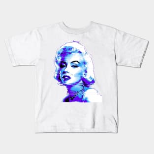 Marilyn Monroe (glitch) Kids T-Shirt